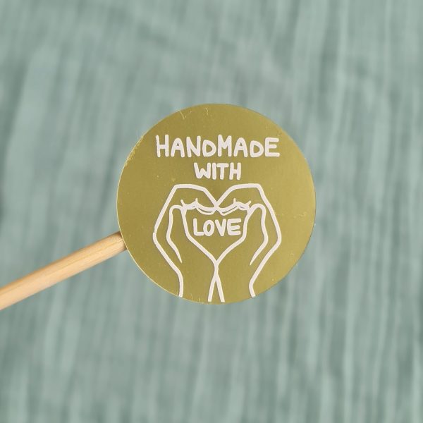 Handmade with Love Aufkleber – Bild 8