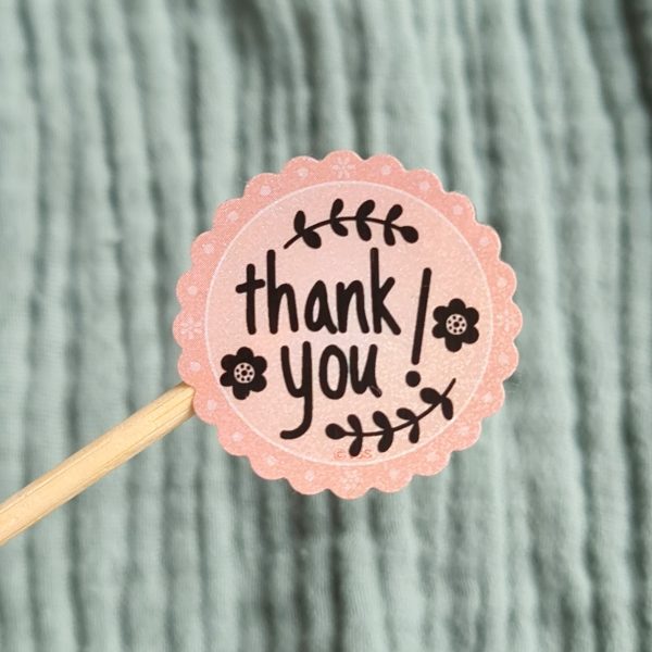 Thank You Aufkleber – Bild 7
